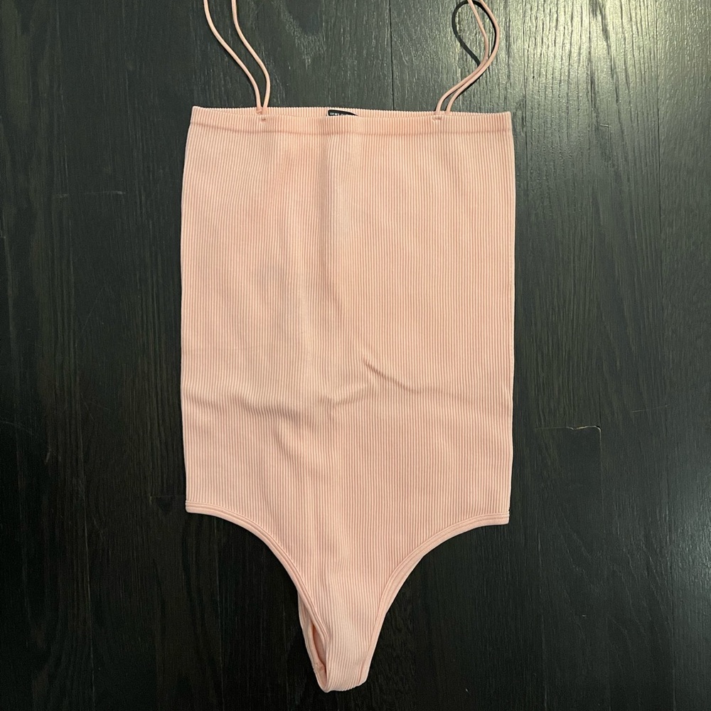Zara Spaghetti Strap Bodysuit